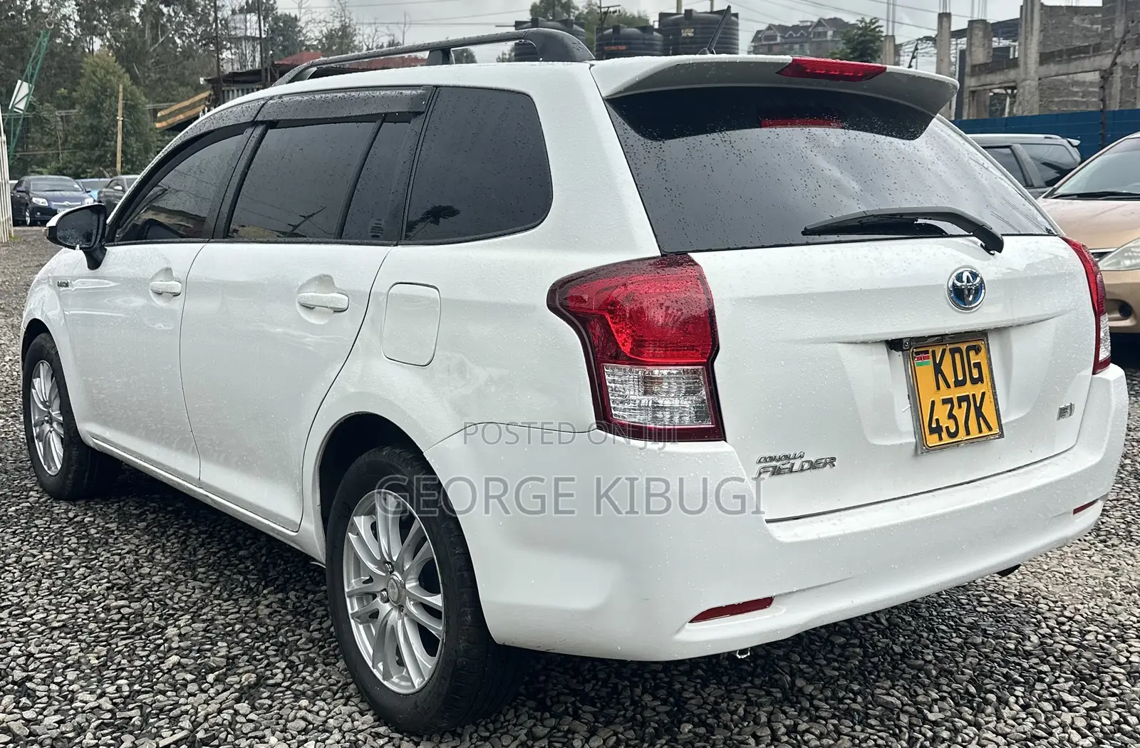 Toyota Corolla Fielder 2014 White