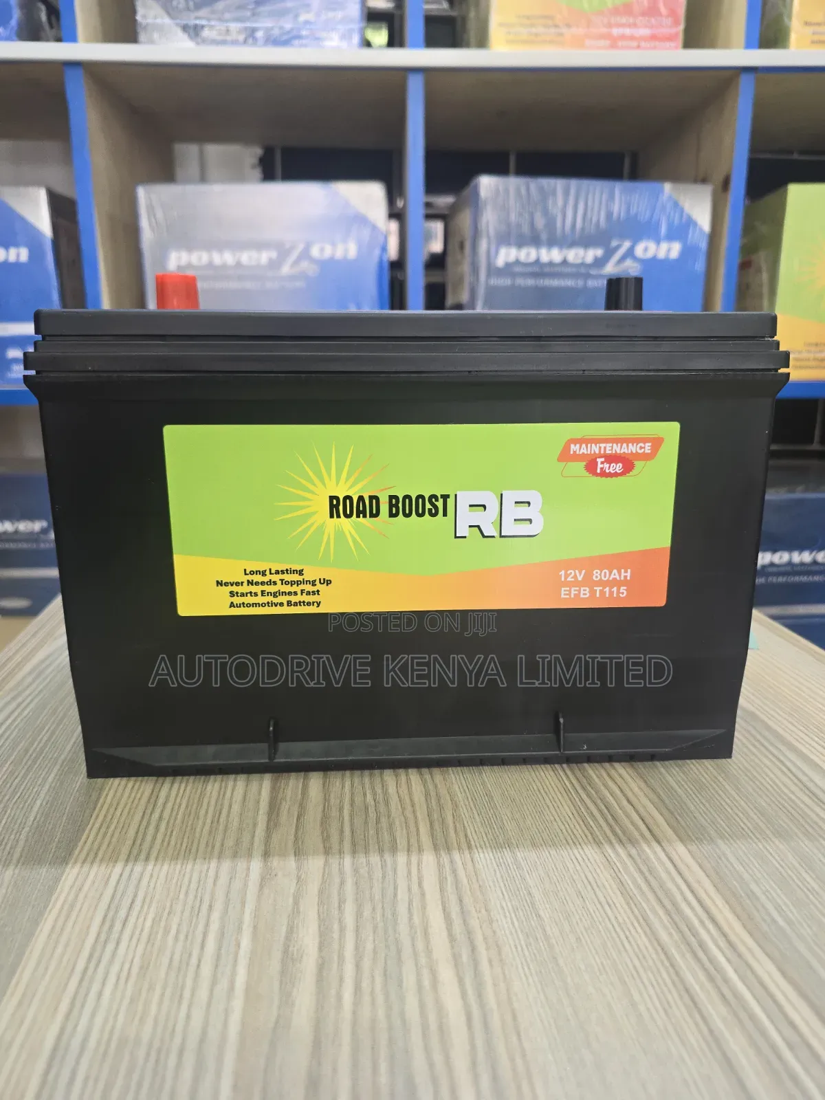 T115 Roadboost Efb Start-Stop Battery