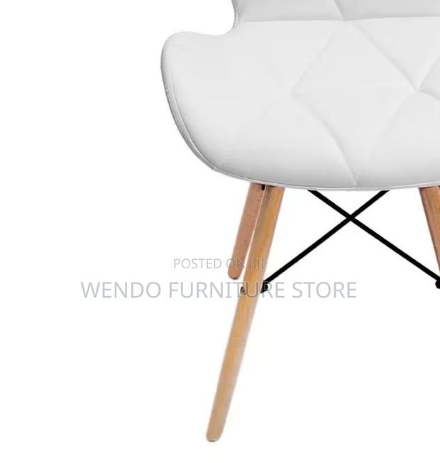 Dining Chairs; Leather Padded Home Kitchen Dining Room Chairs - thumbnail 2