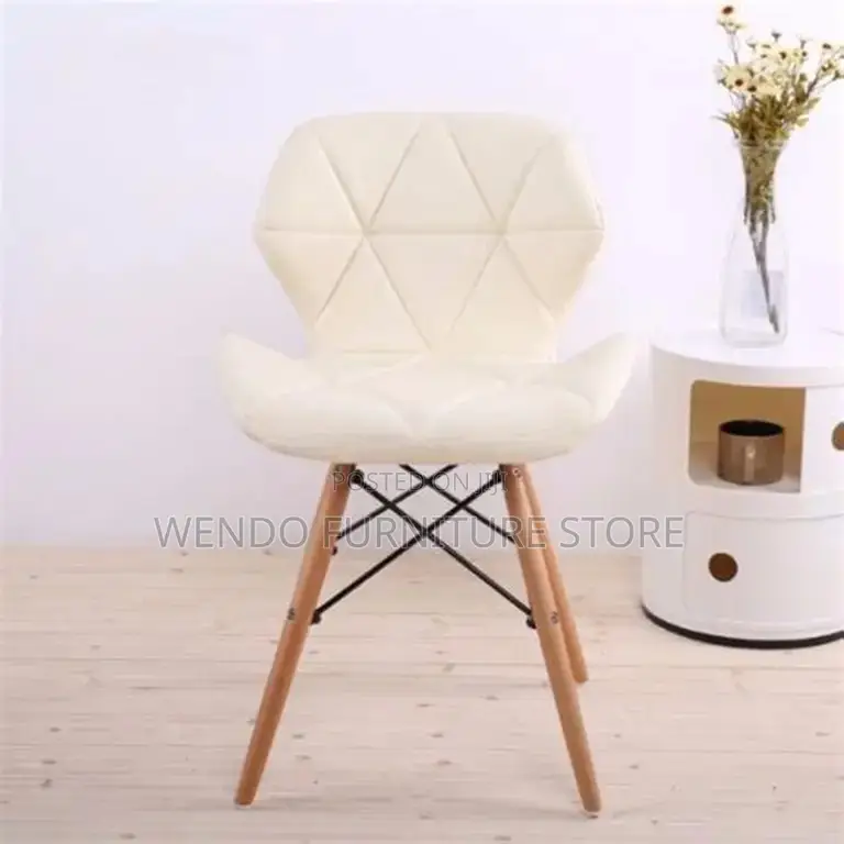 Dining Chairs; Leather Padded Home Kitchen Dining Room Chairs