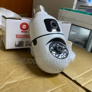 Outdoor Indoor Dual Lens Wifi Camera Bulb With Hd Recording