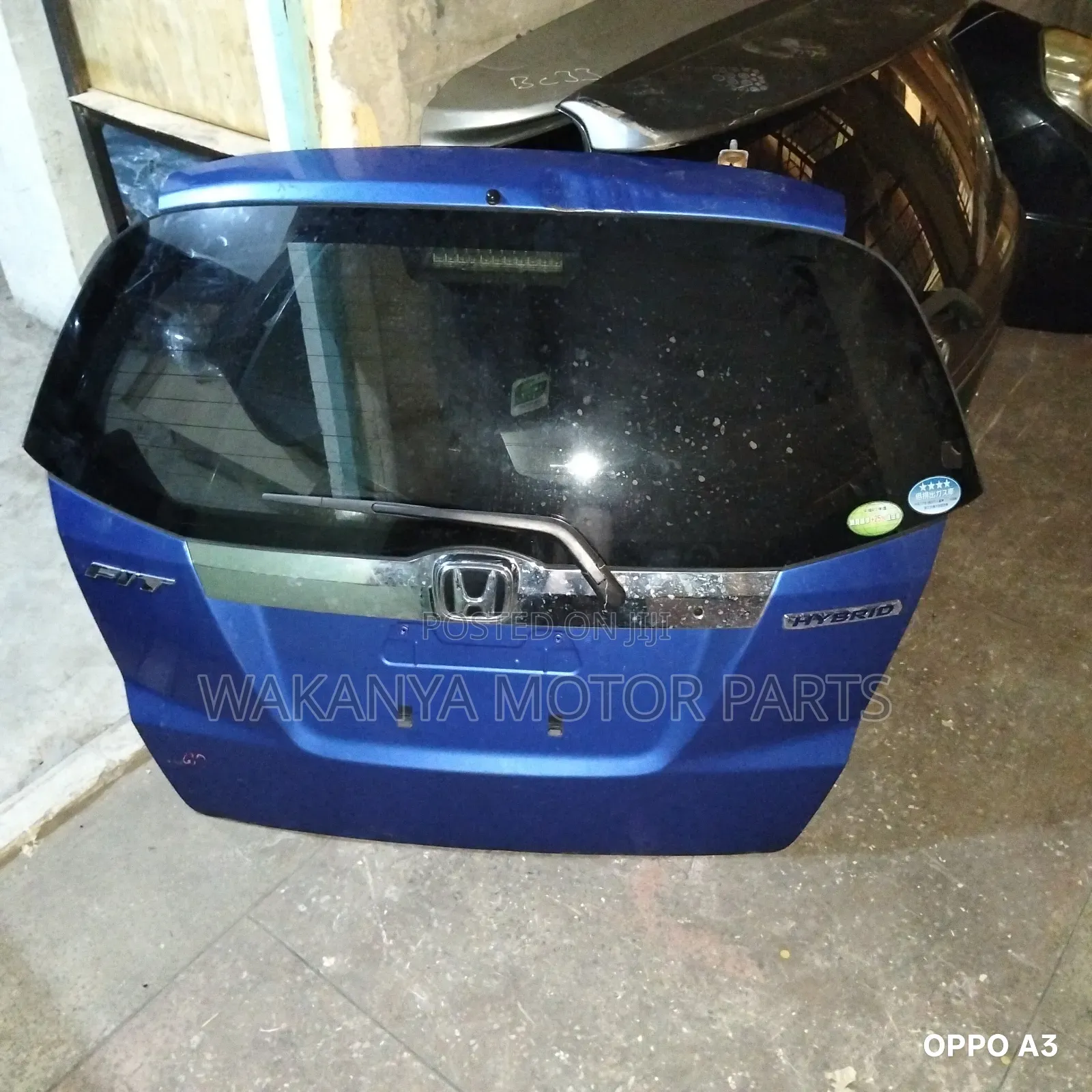 Honda Fit Hybrid Model 2012 Tailgate, Ex Japan