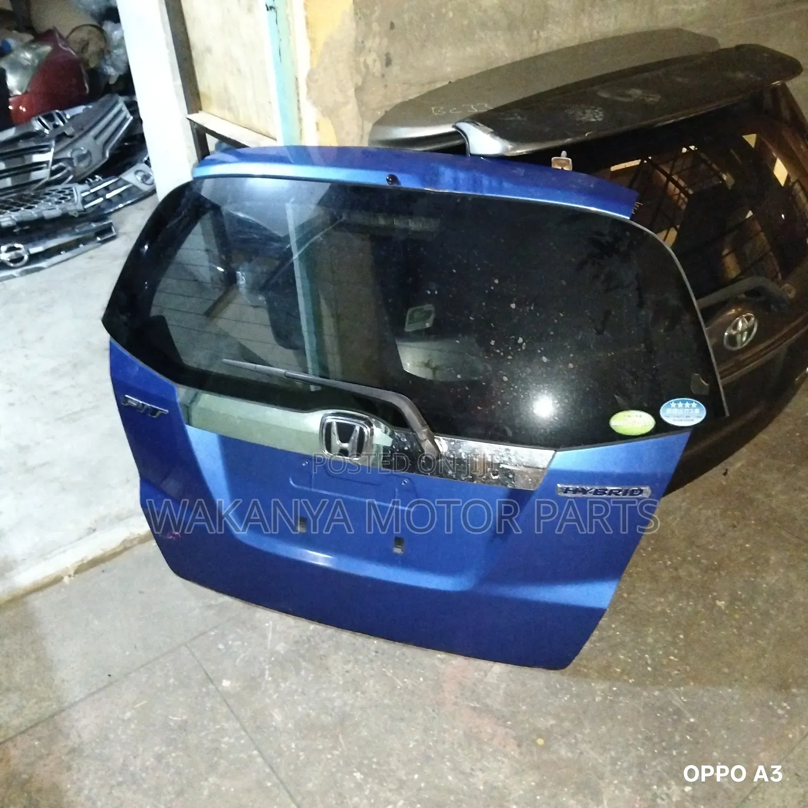 Honda Fit Hybrid Model 2012 Tailgate, Ex Japan