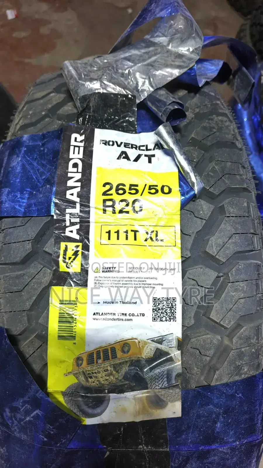 265/50r20 Atlander Thailand Tyre