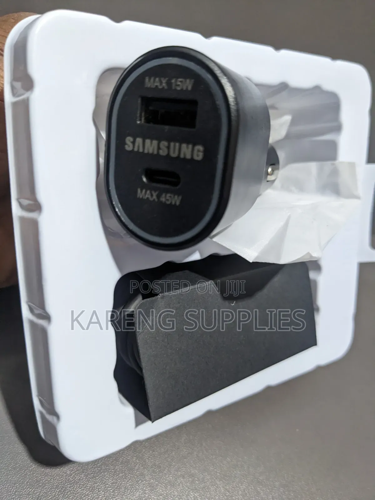 Samsung Dual Port (45w 15w) Car Charger