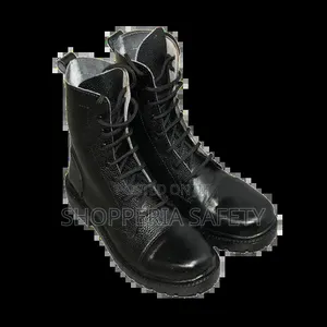 Leather Security Boots