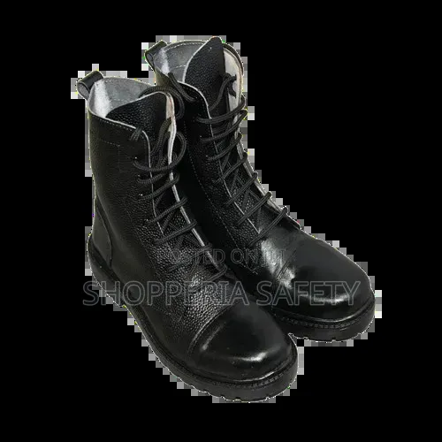 Leather Security Boots