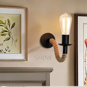 Vintage Rope Wall Light