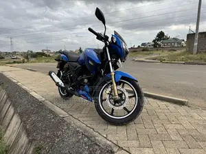 TVS Apache 180 RTR 2025 Blue
