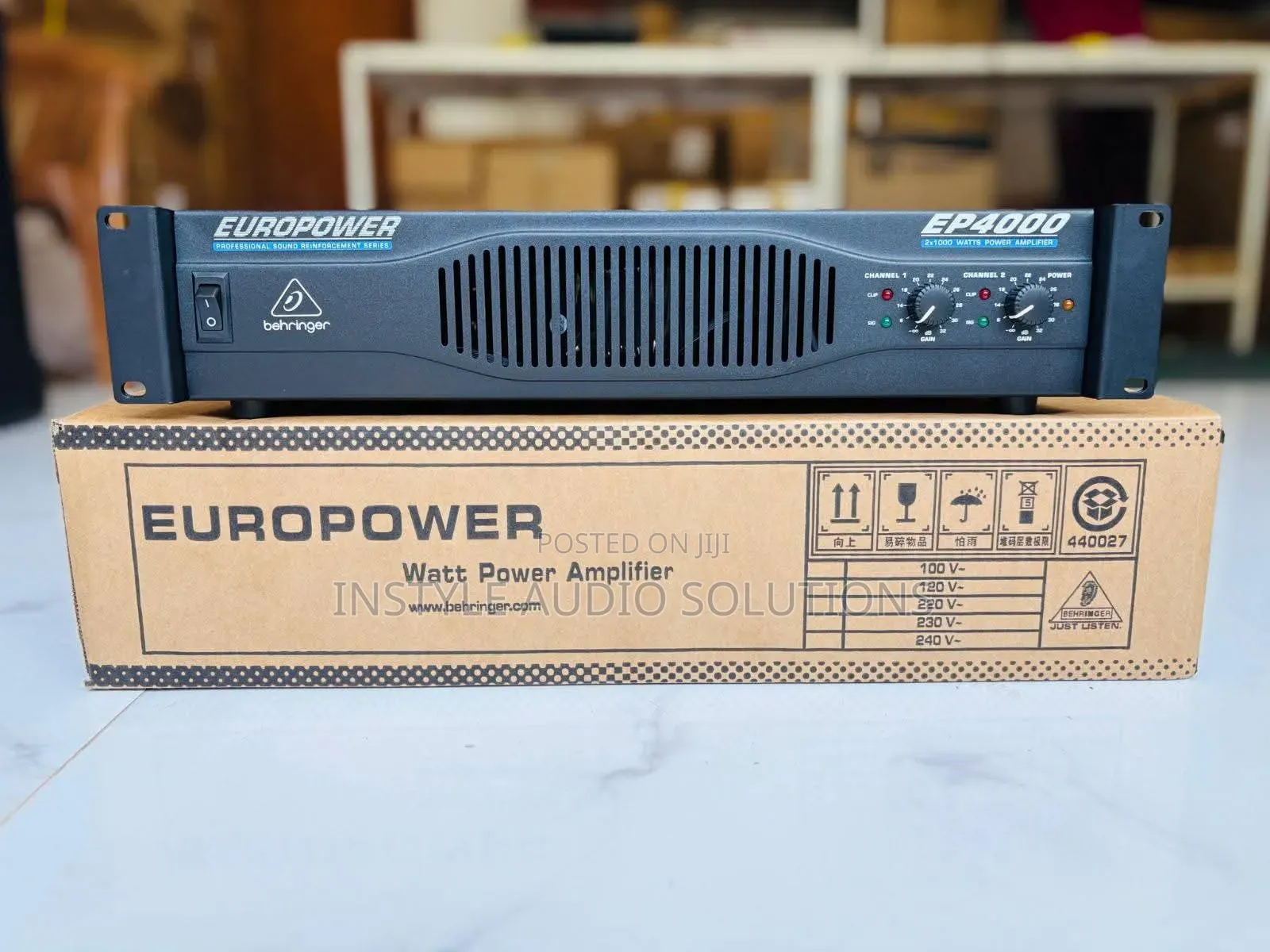 Europower Ep4000 Proffesional Power Amplifier 2000w