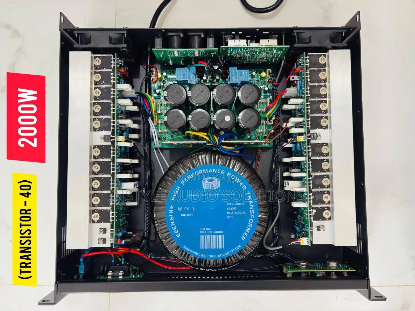 Europower Ep4000 Proffesional Power Amplifier 2000w