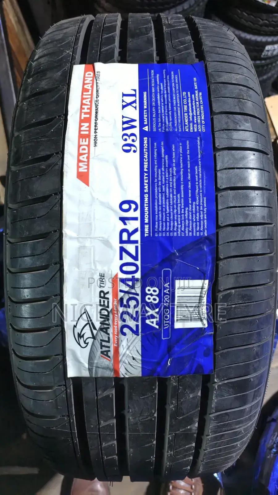 225/40r19 Atlander