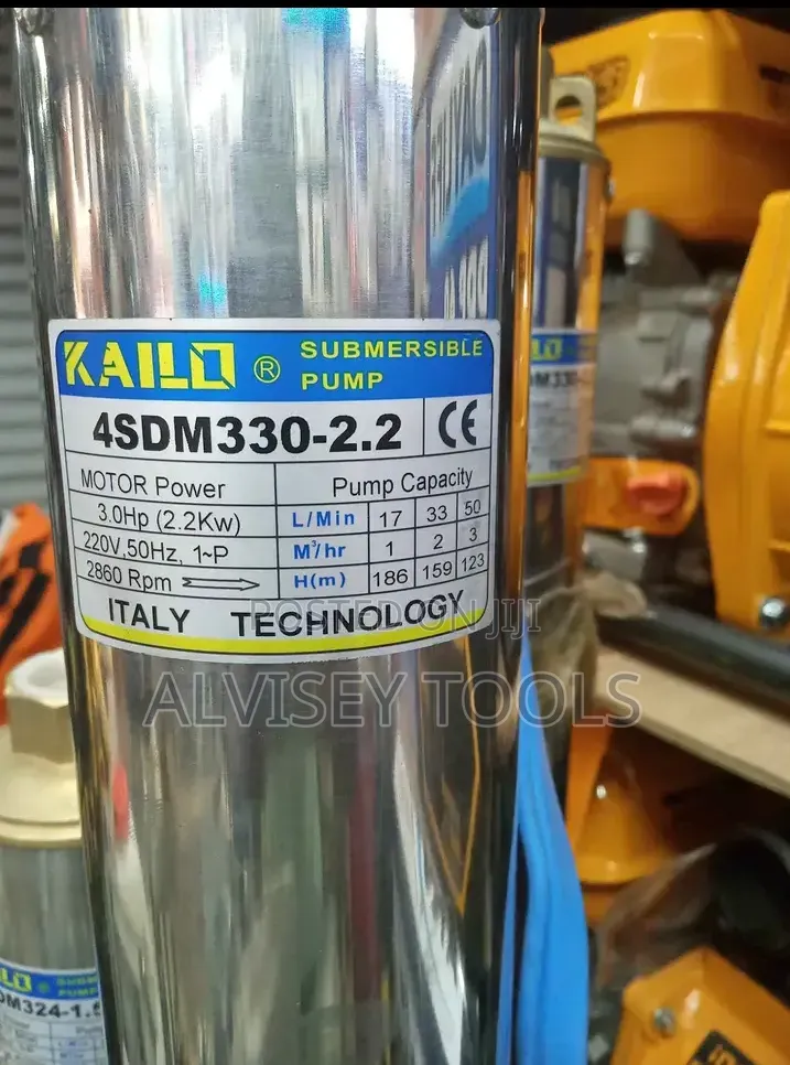 Kailo Submersible Water Pump 3hp