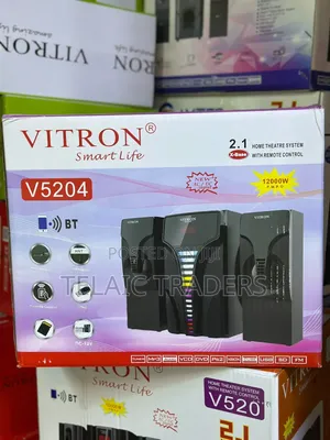 Vitron V5204 2.1 Home Theater System With Remote Control