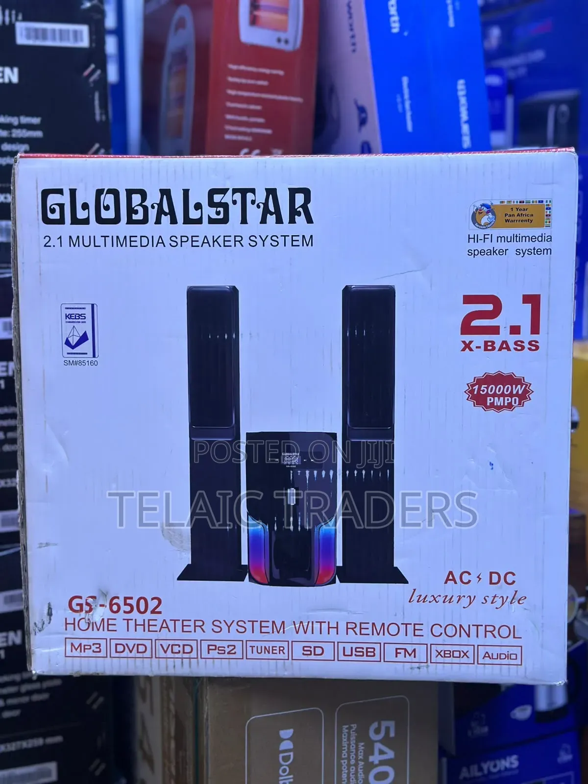 Globalstar Gs -6502 2.1multimedia Speaker System