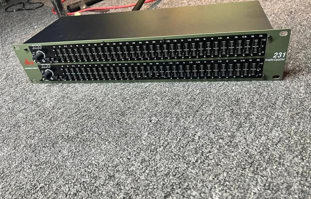 DBX 231 2 Series Proffesional Graphics Equalizer - thumbnail 4