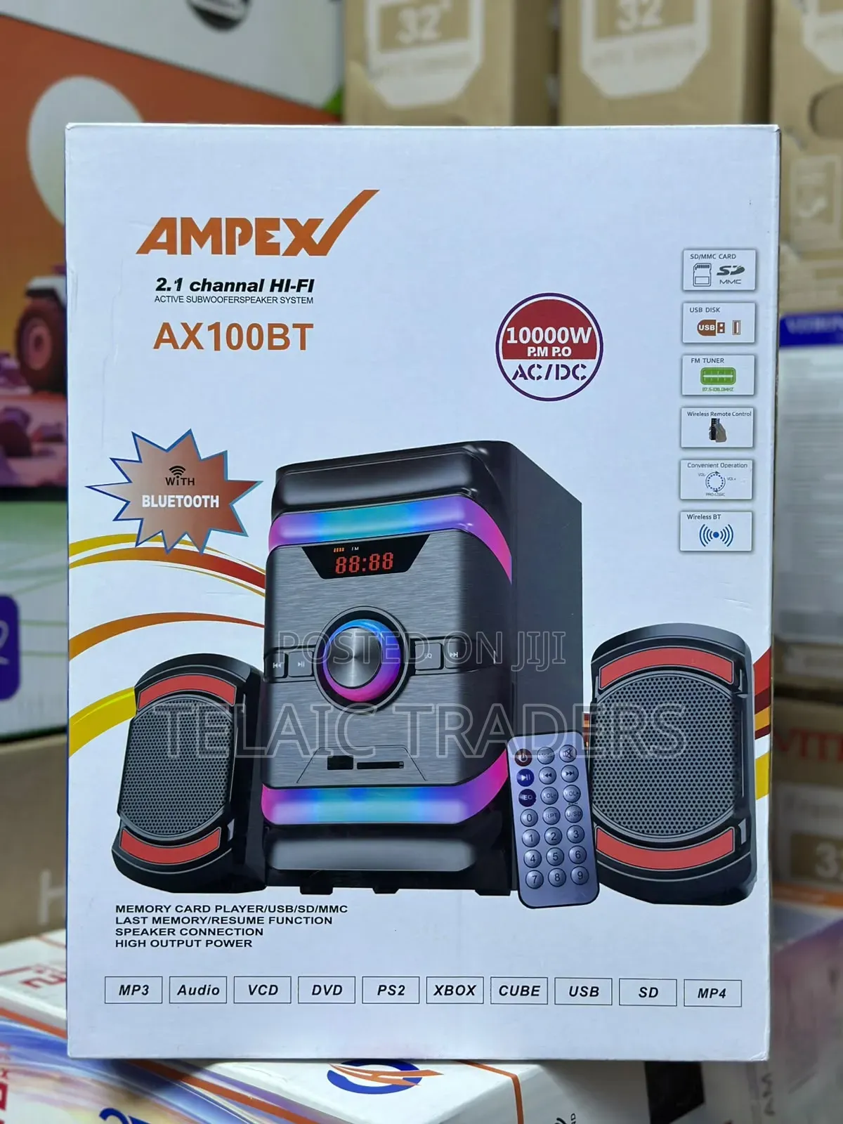 Ampex Ax100bt 2.1 Subwoofer System
