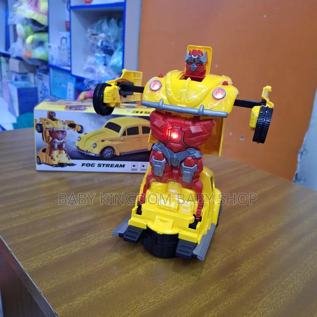 Fog Stream Transform Car