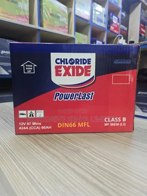 Din66 Chloride Exide Powerlast Battery