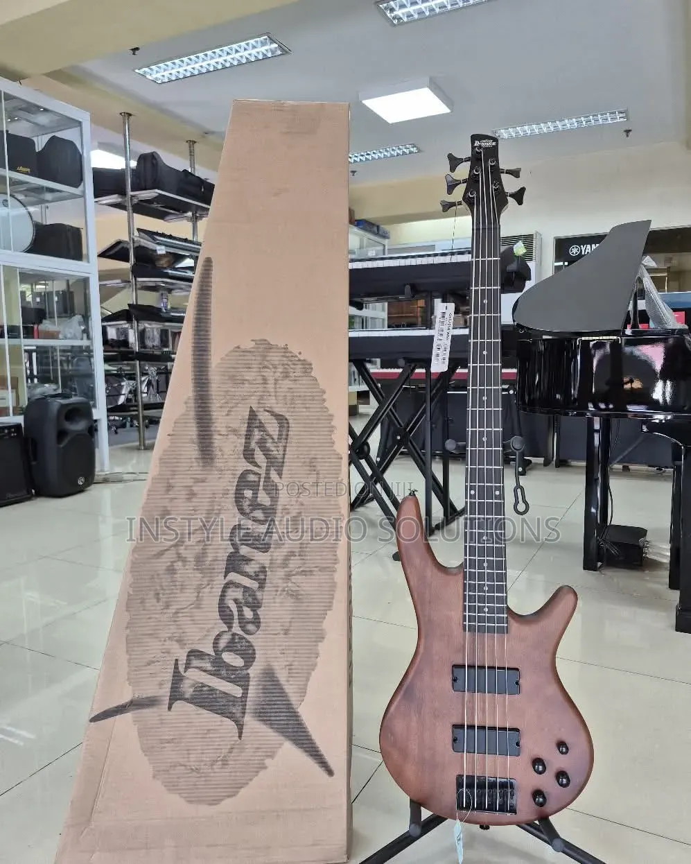 Ibanez 5 String Sleek Bass Active Guitar