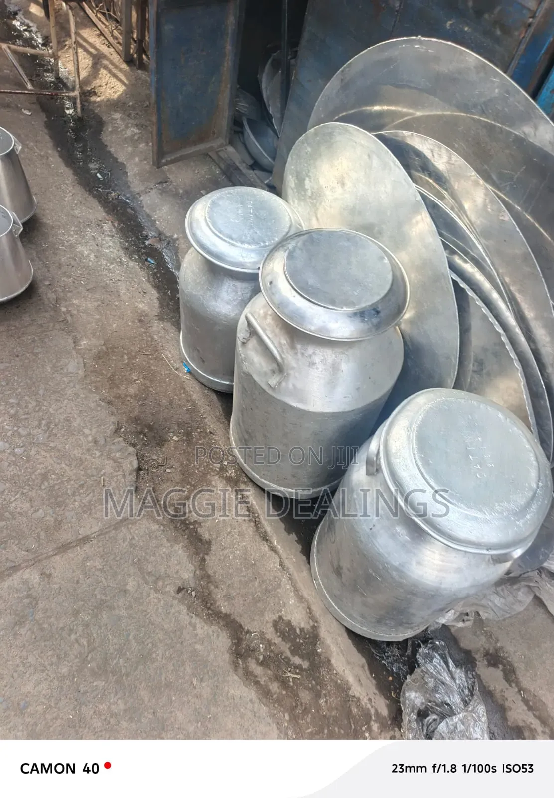 Alluminium Milk Cans