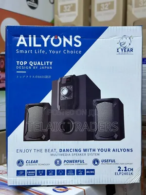 Ailyons 2.1 Elp2401k Multimedia Speaker System