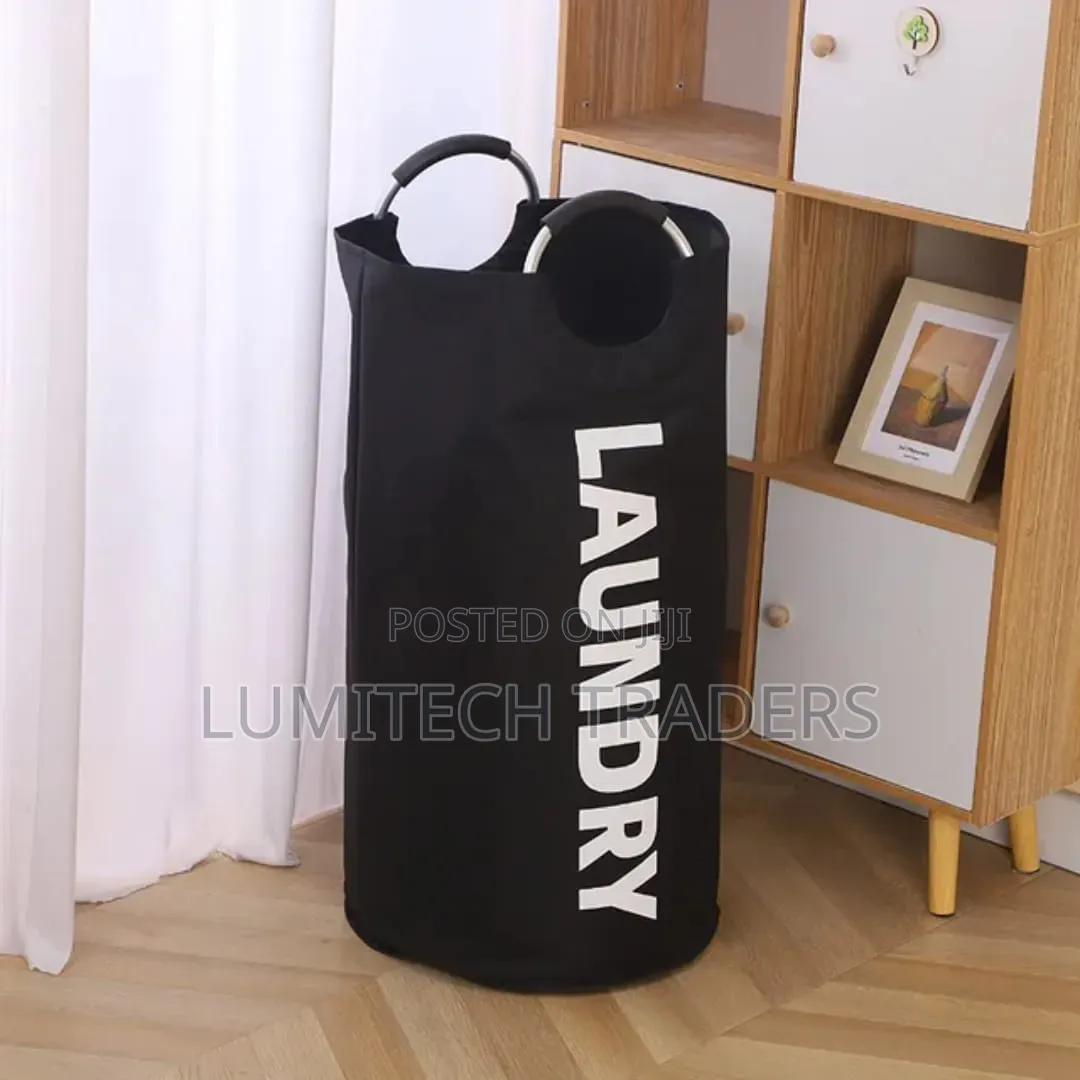 Laundry Basket Bag *Black