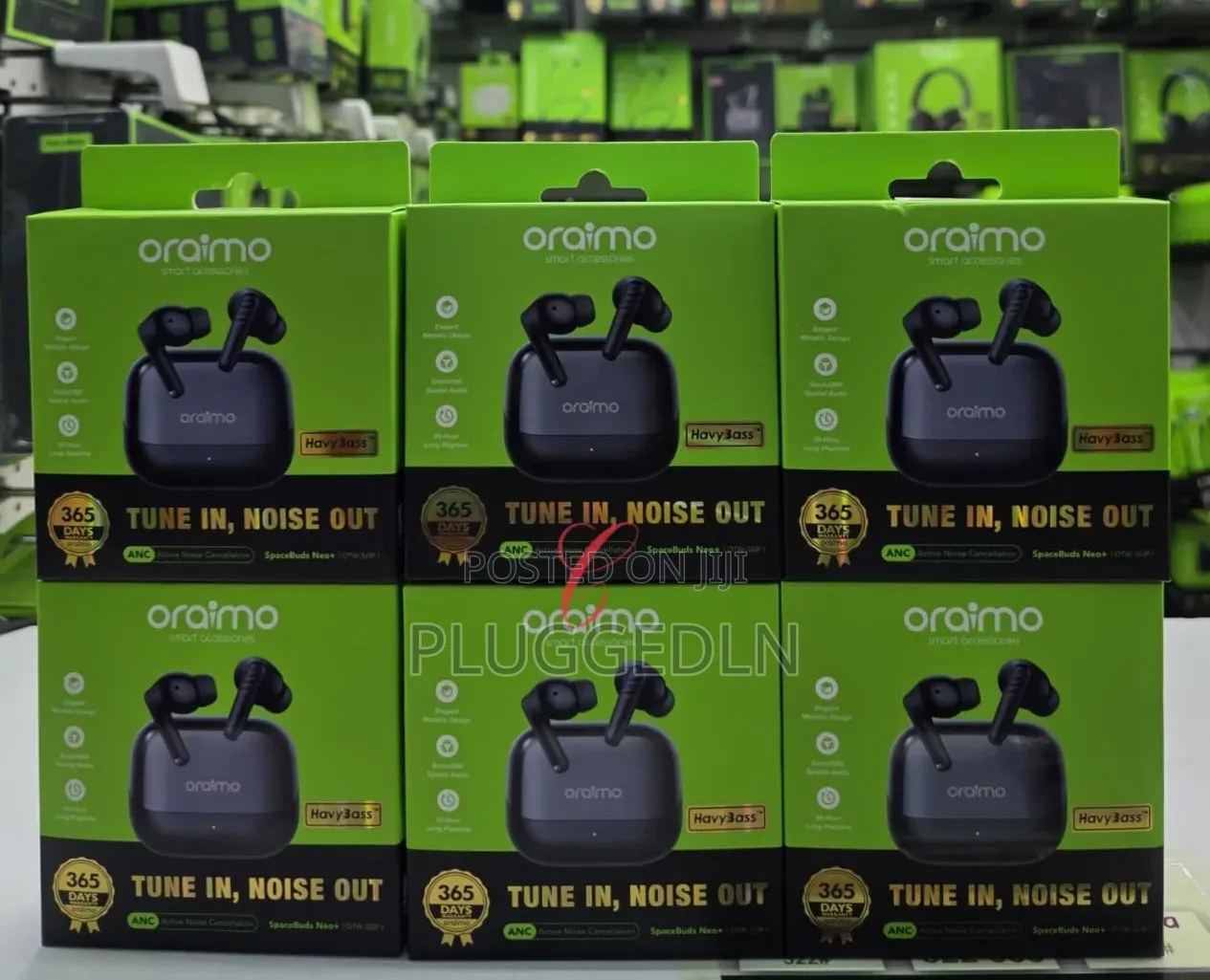 Oraimo Spacebuds Active Noise Cancellation Earbuds