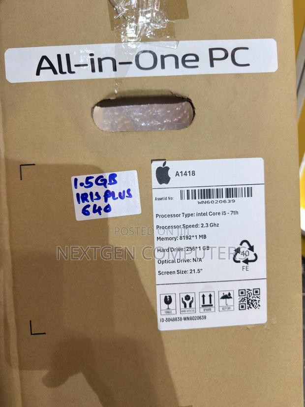 Desktop Computer Apple iMac 8GB Intel Core i5 SSD 256GB - thumbnail 4