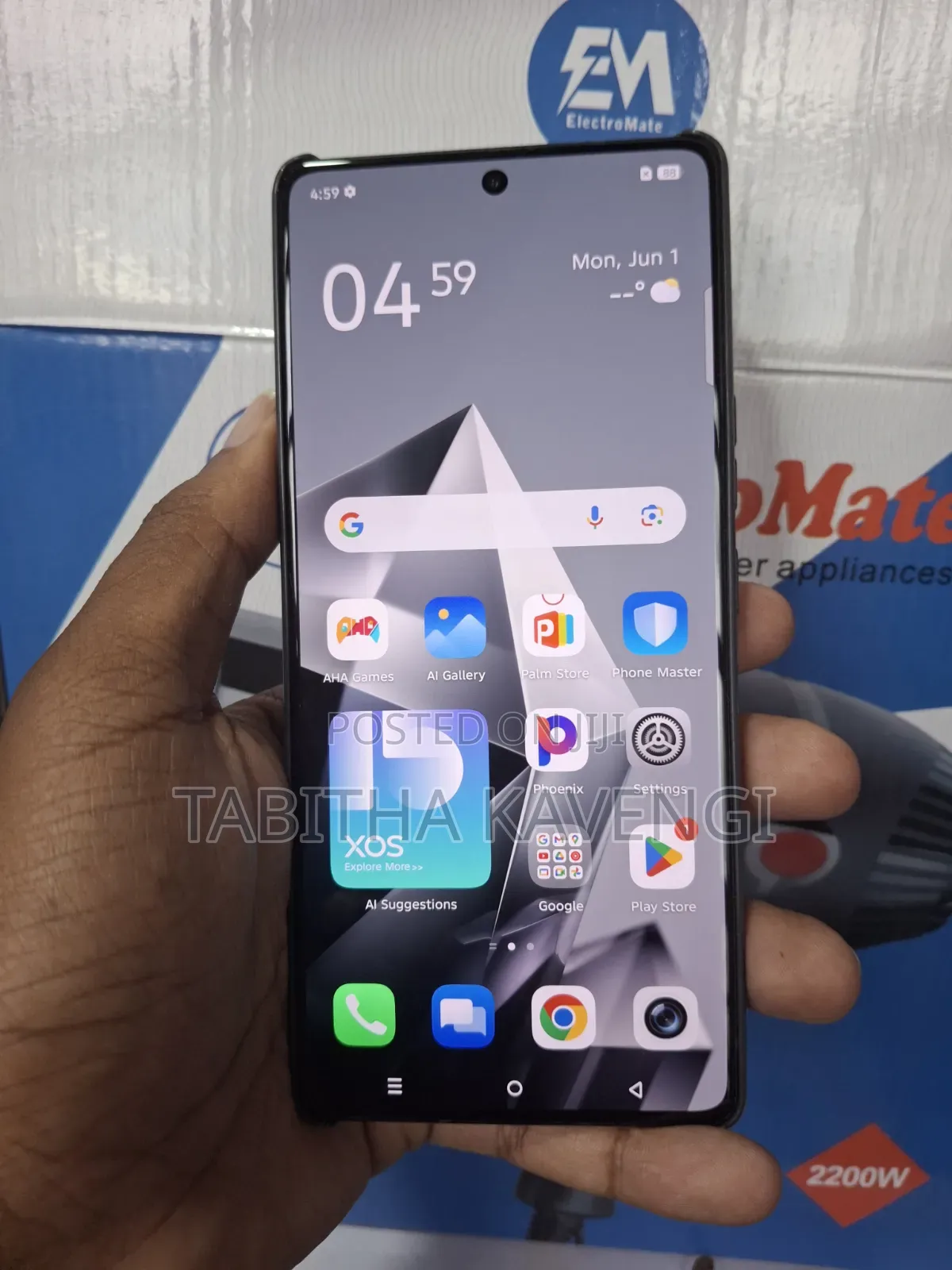 Infinix Note 50 Pro 256 GB Black