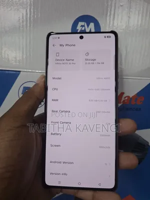 Infinix Note 50 Pro 256 GB Black