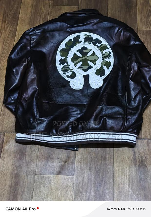 Quality Casual Puffed Chrome Hearts Jacket Designer Collage Made - thumbnail 2