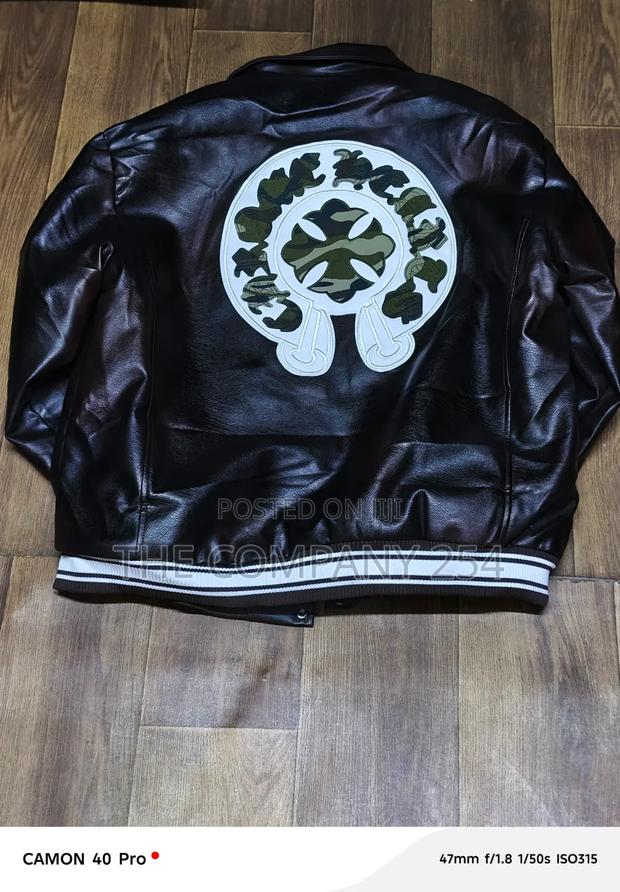 Quality Casual Puffed Chrome Hearts Jacket Designer Collage Made - thumbnail 3