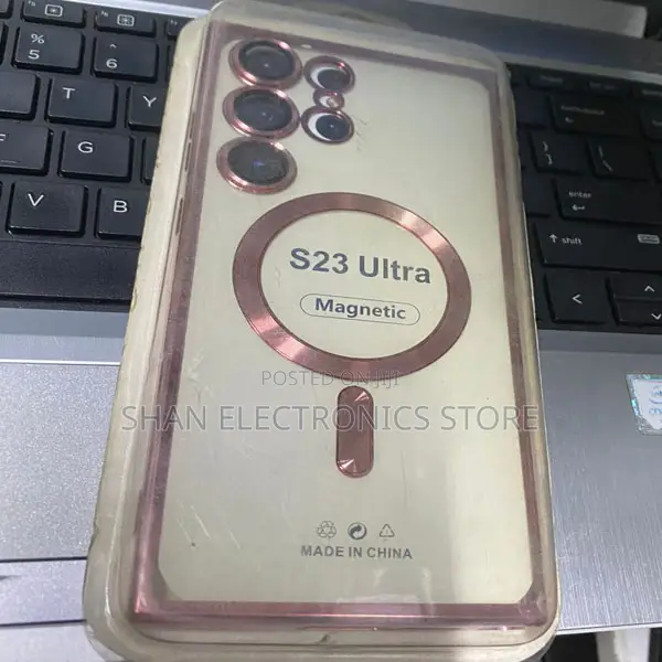 Samsung Galaxy S23 Ultra Case - 6.8" Gold Magnetic
