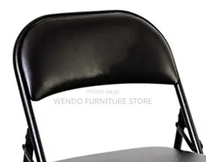 Office Chairs; Black Outdoor Foldable Office Chairs