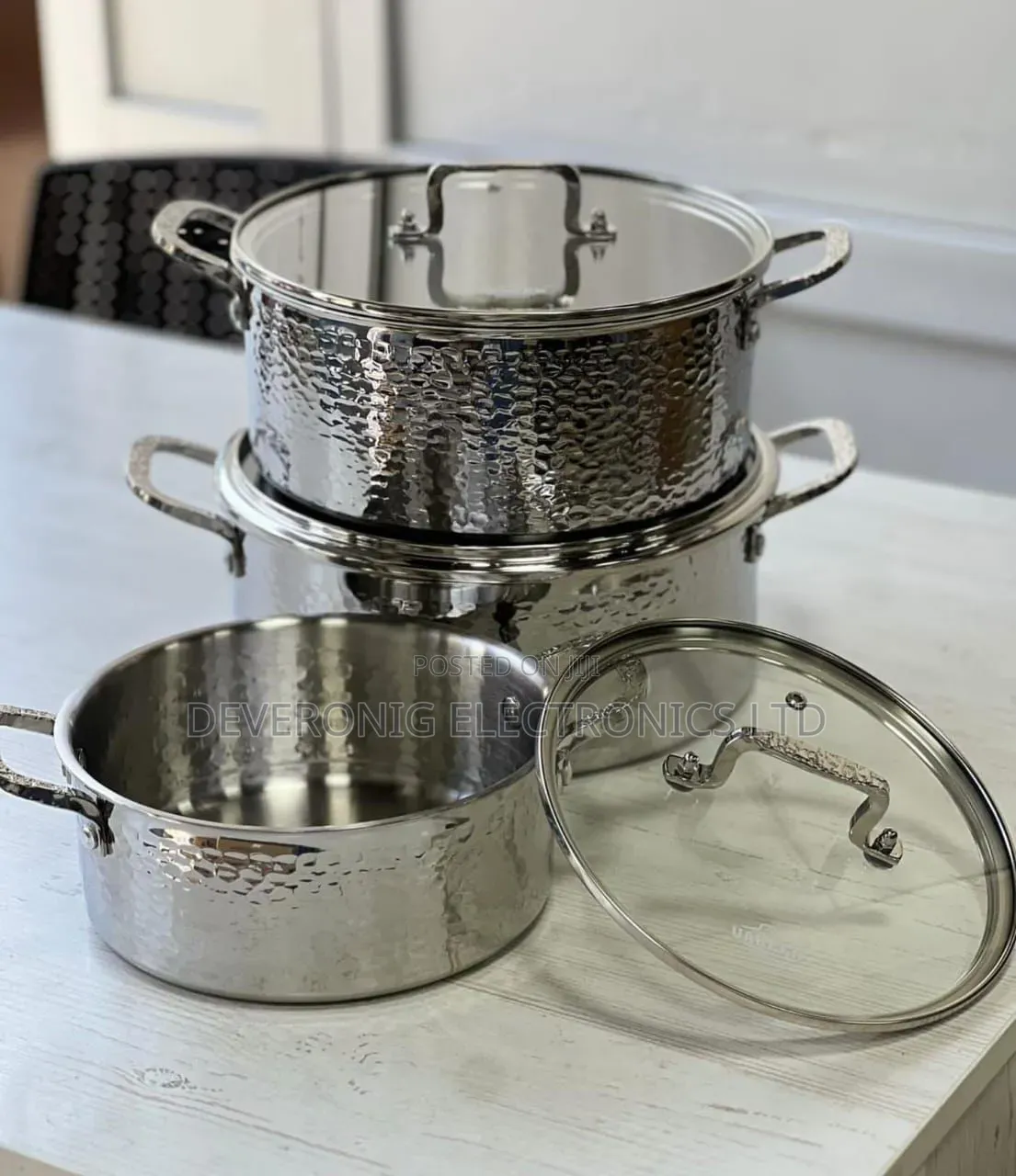 6pcs Premium High Quality Tripply S/S Stainless Steel Cookware