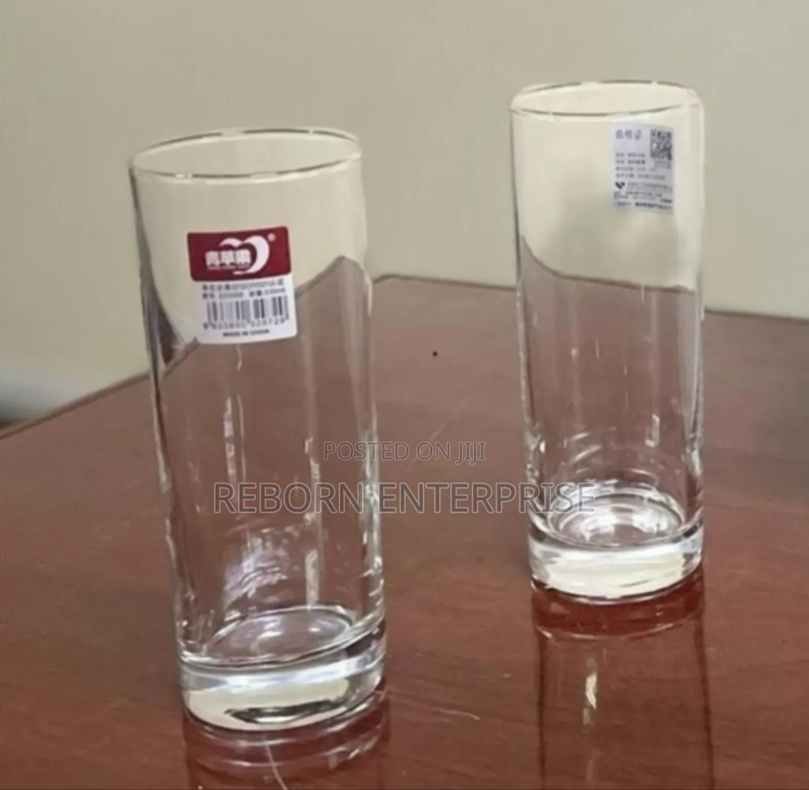 Clear Water Glass-6 PCS