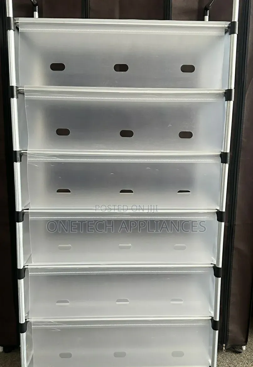 7 Tier Dustproof Shoe Rack Cabinet Multi Layer Shoe Organizer