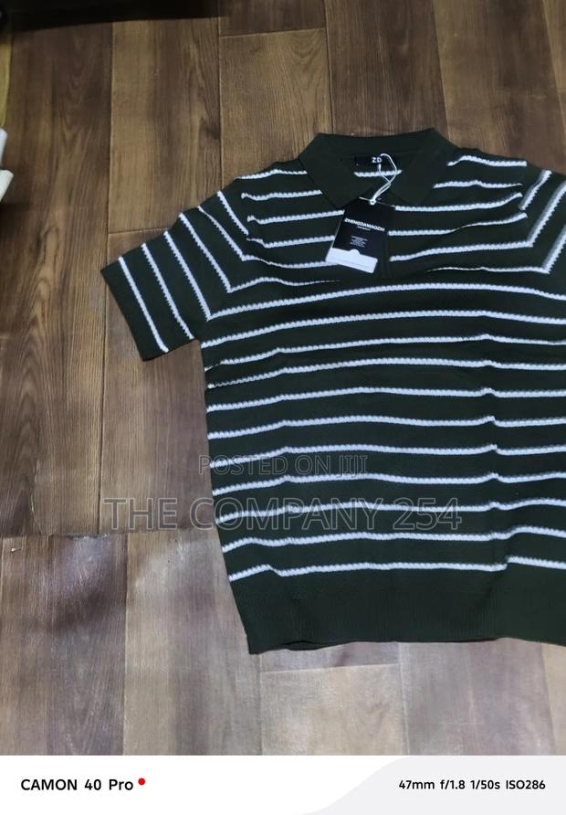 Quality Casual Stripped Collar Knitted Men Shirts Available - thumbnail 5