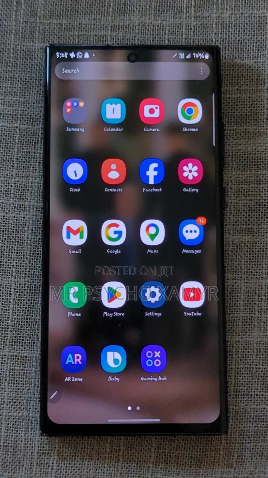 Samsung Galaxy Note 20 Ultra 5G 128 GB Black