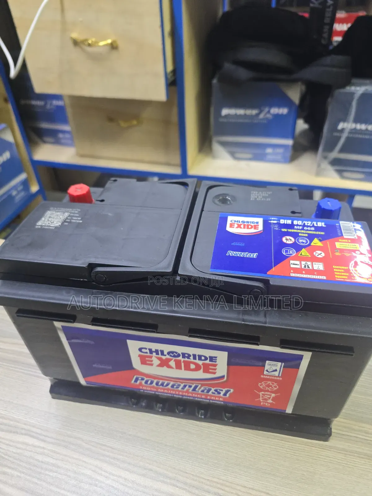 Din80 Chloride Exide Powerlast