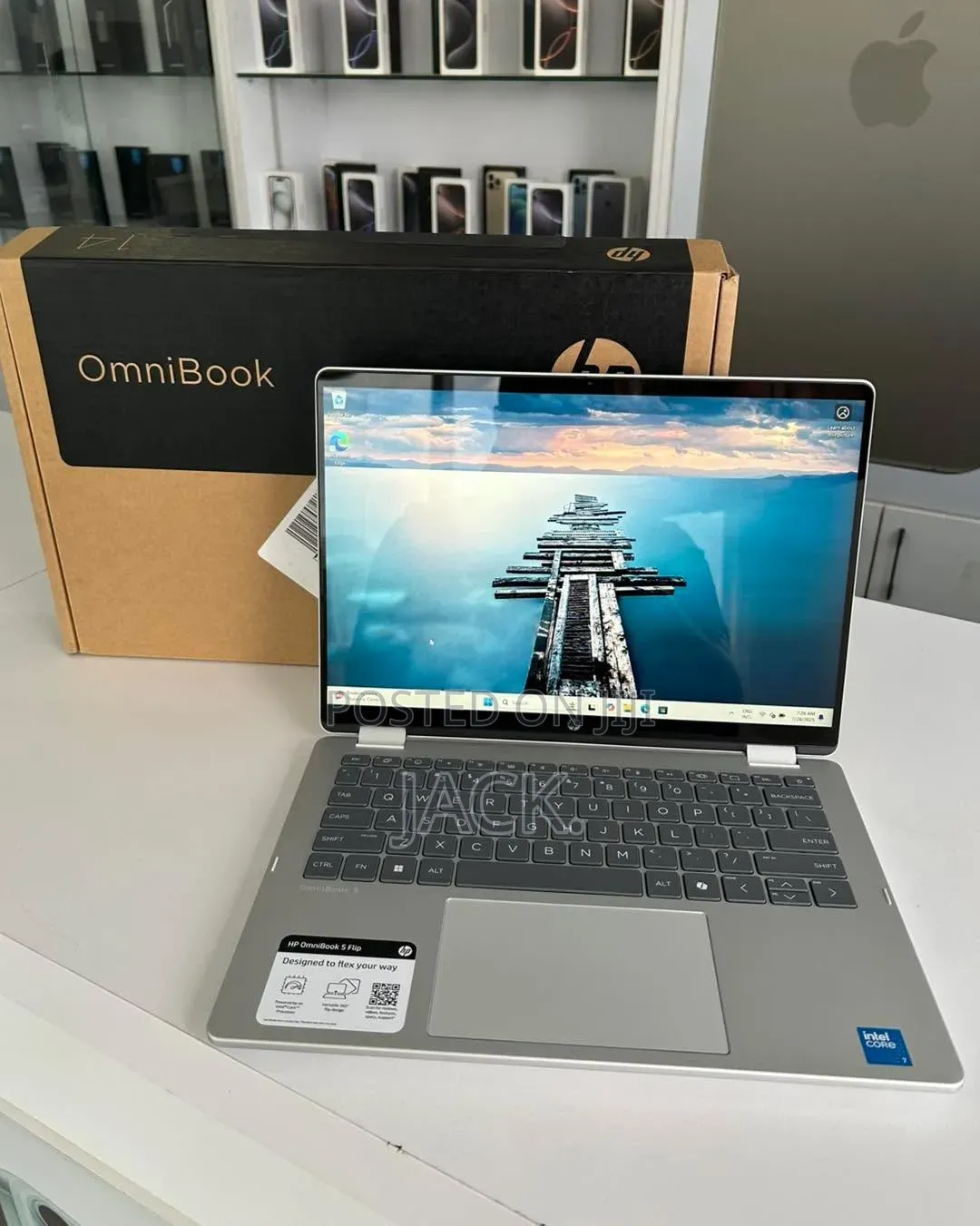 Laptop HP OmniBook 5 Flip 16GB Intel Core 7 SSD 512GB
