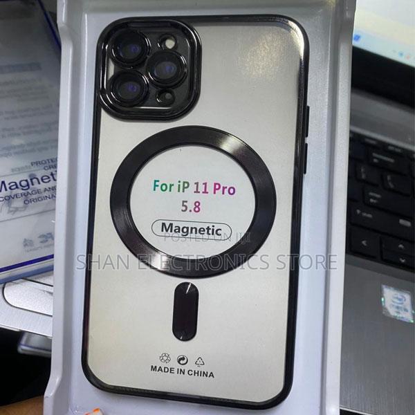Magnetic Transparent Phone Case for iPhone 11 - thumbnail 2
