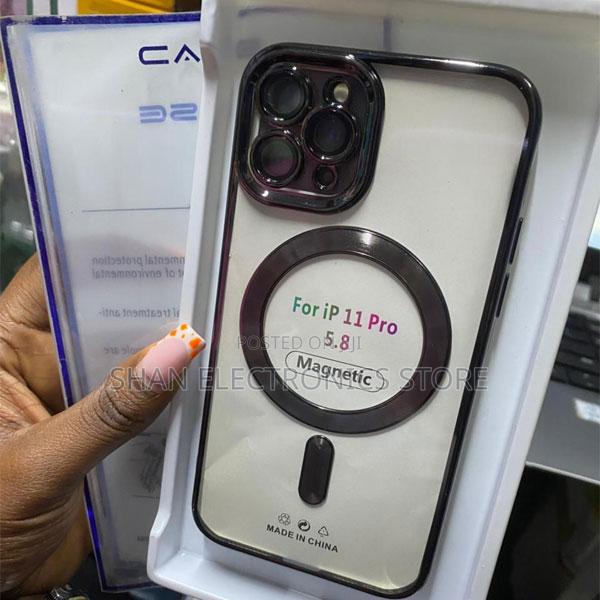 Magnetic Transparent Phone Case for iPhone 11 - thumbnail 3