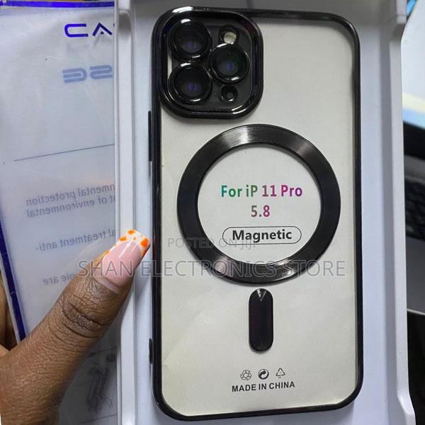 Magnetic Transparent Phone Case for iPhone 11 - thumbnail 4