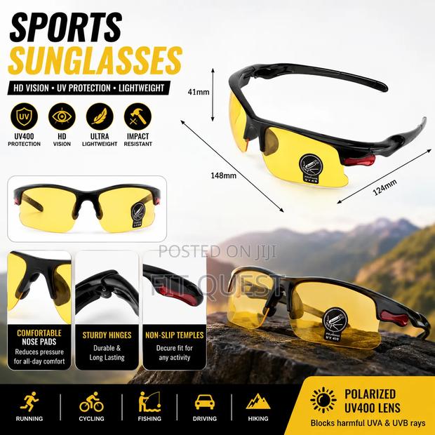 Portable Sports Cycling Sunglasses Driving Fishing Outdoor Eyewear