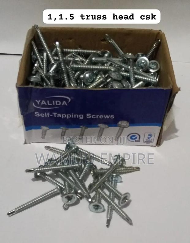 Yalida Branded Self-Tapping Screws 1 Inch and 1.5 Inches.