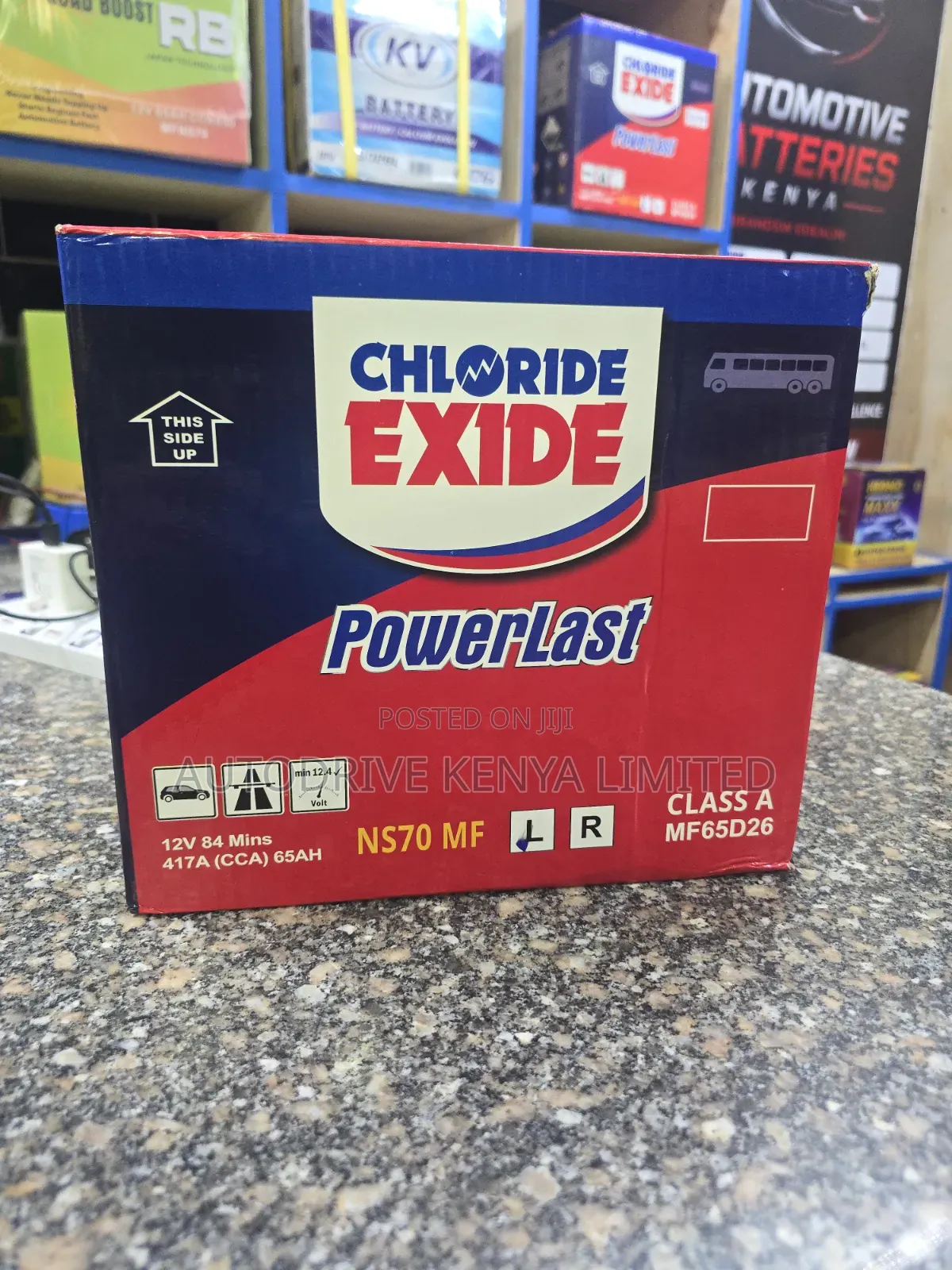 Ns70 Chloride Exide Powerlast Battery