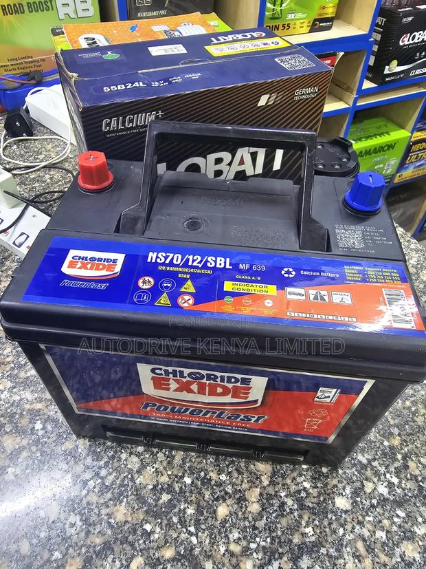 Ns70 Chloride Exide Powerlast Battery - thumbnail 3