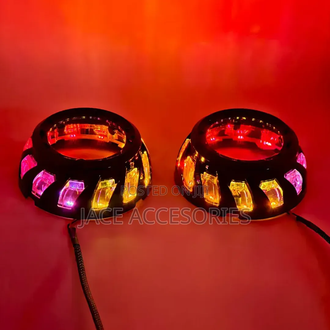 Fancy Car RGB Headlight Shrouds.